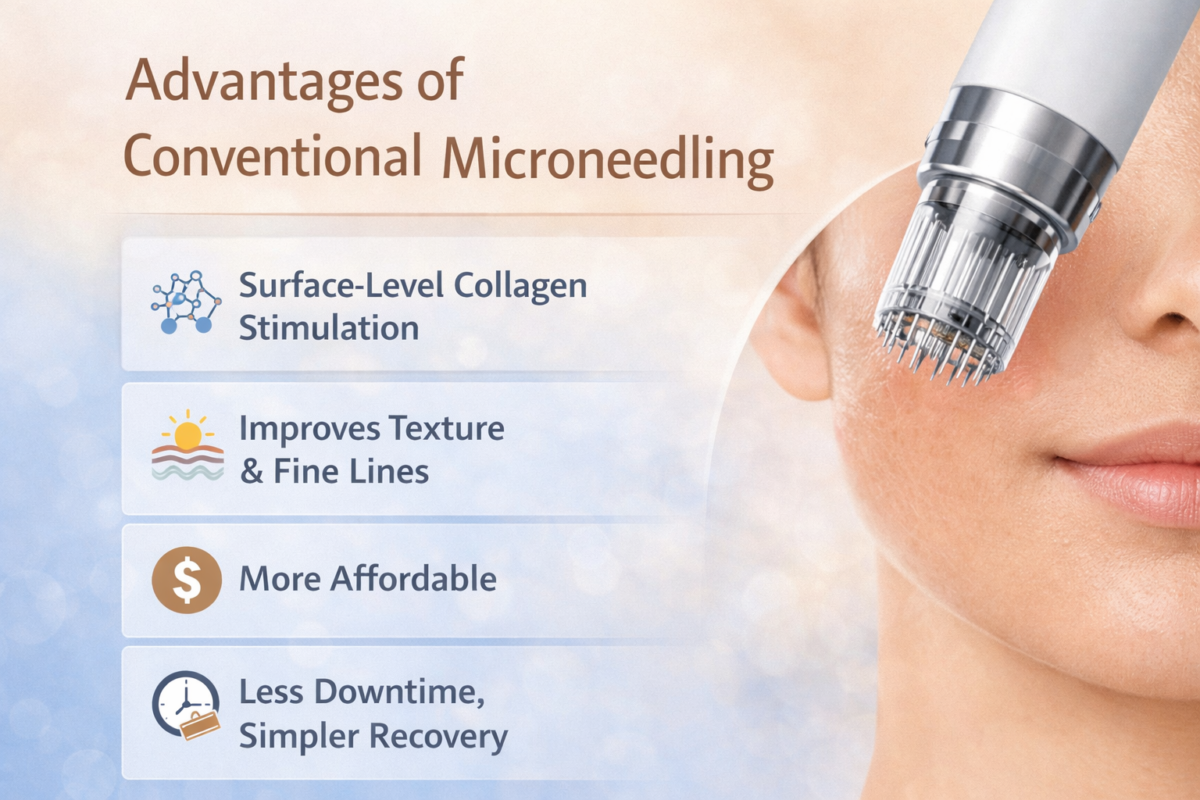 Advantages of Conventional Microneedling